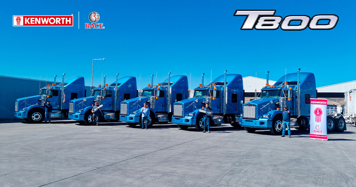 TRL fortalece su flota con 13 unidades T800 