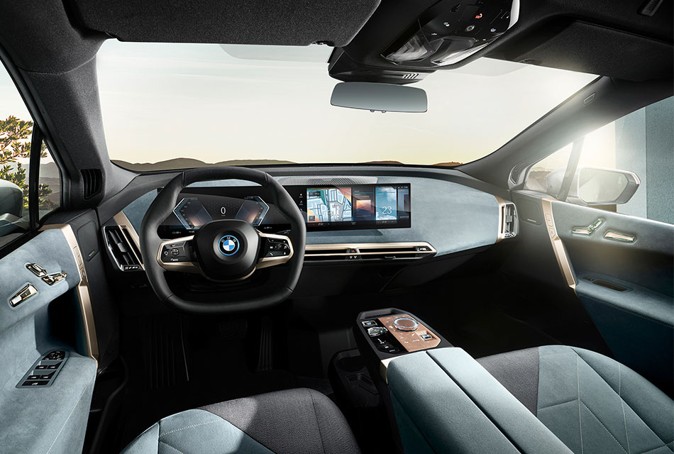 El eléctrico BMW iX utiliza tecnología Continental