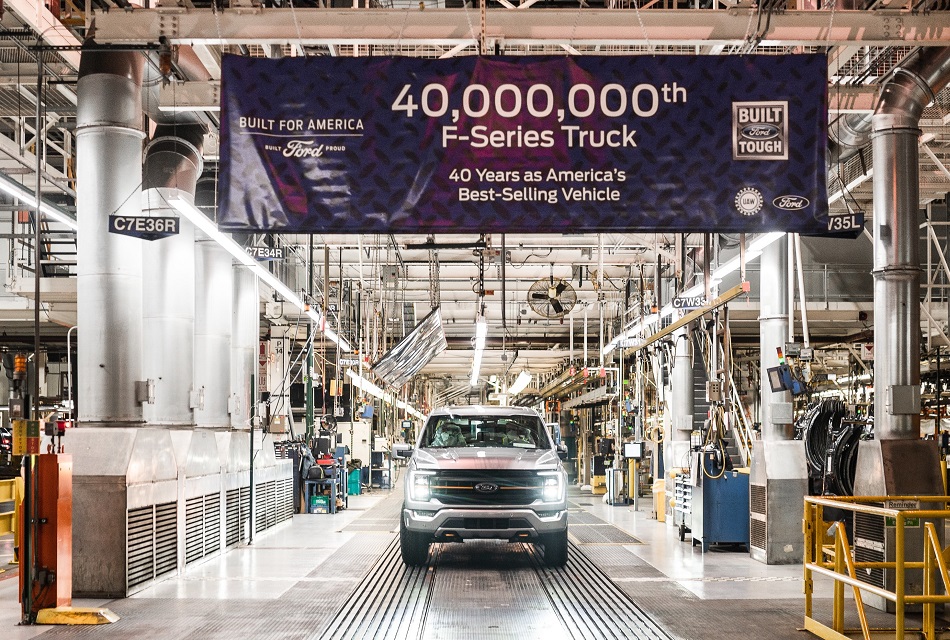 Ford produce la unidad 40 millones de la Serie F