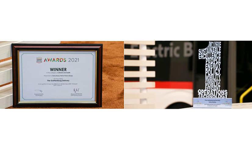 Premio de Clima y Salud de la UITP para Volvo Buses