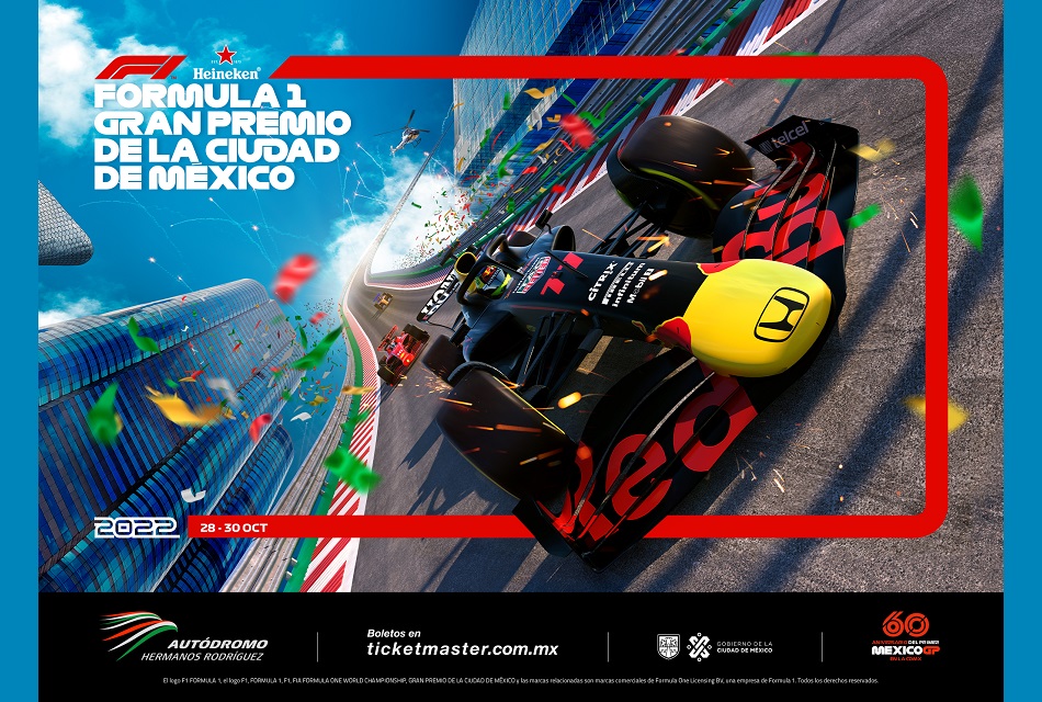 Presentan las imágenes oficiales del México GP 2022