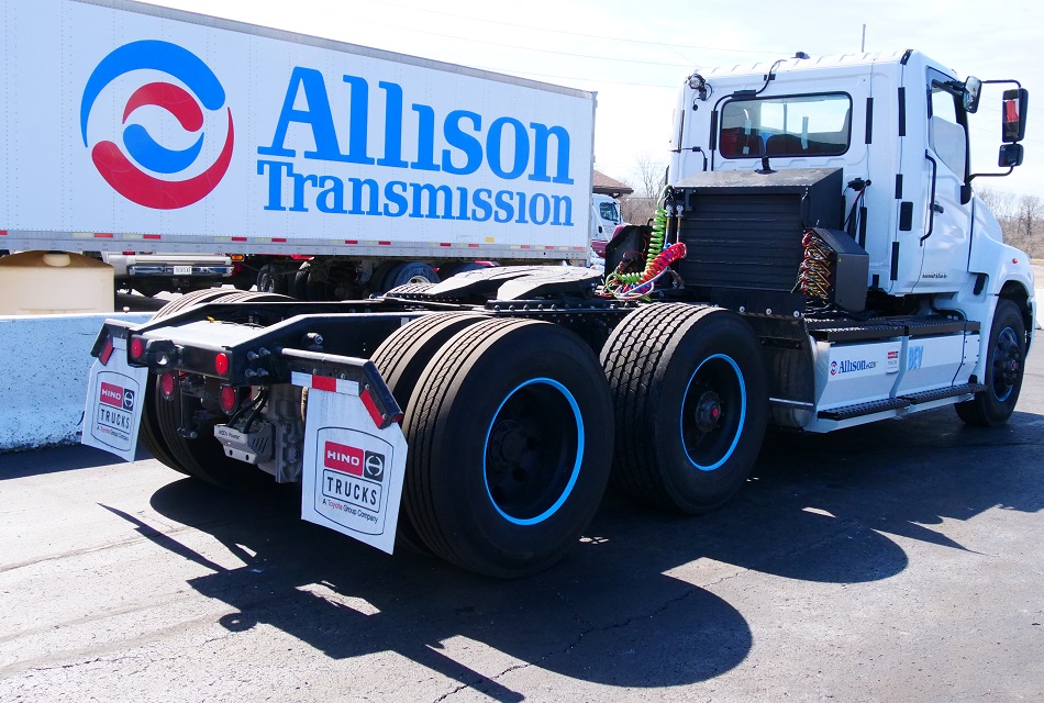 Hino Trucks comienza las pruebas del eje eléctrico de Allison