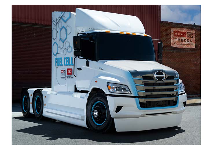Hino USA entra al estudio de camiones a hidrógeno