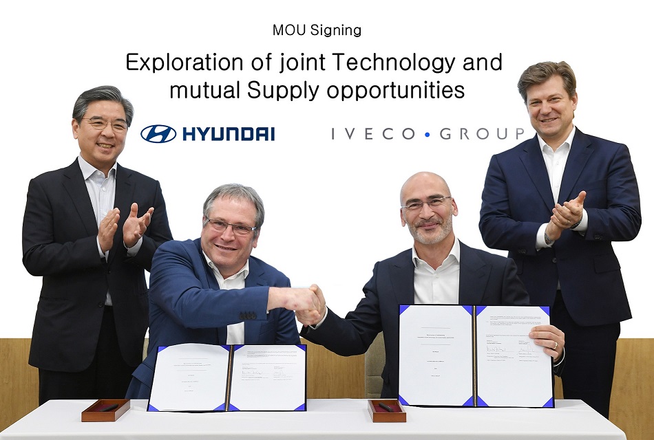 Hyundai e Iveco exploran una futura colaboración