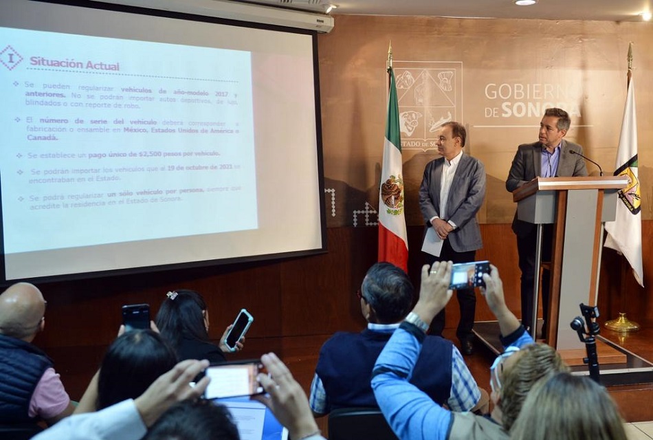 Sonora explica las modificaciones al decreto de regularización