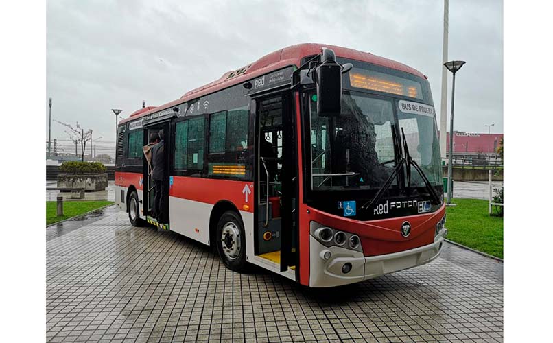 FOTON entregará 991 e-buses a Movilidad de Chile