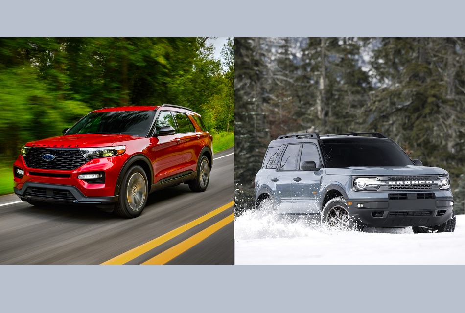 Ford Bronco Sport y Explorer 2022 obtienen el Top Safety Pick+