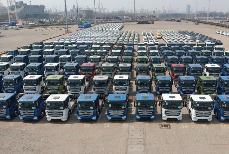 Foton envía a Colombia 328 camiones Auman AMT