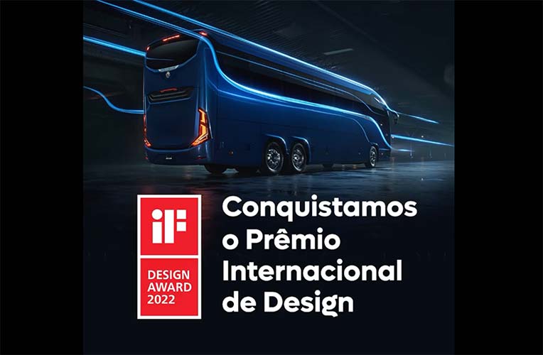 Marcopolo gana el IF Design Award por bus G8