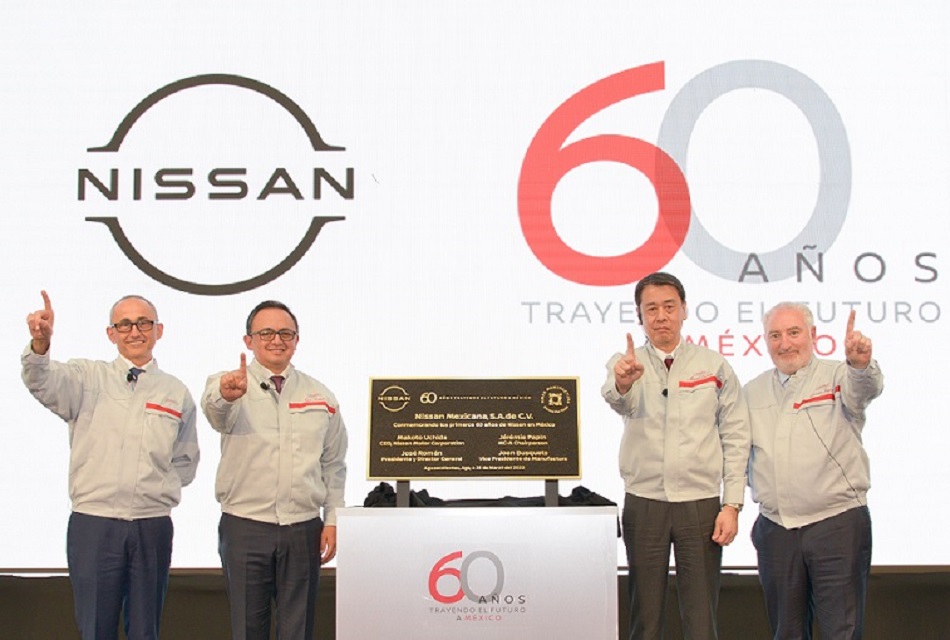  Nissan Mexicana cierra su año fiscal con  . % de participación