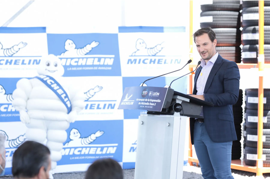 presidente para México y América Central de Michelin, Pierre Louis Dubourdeau