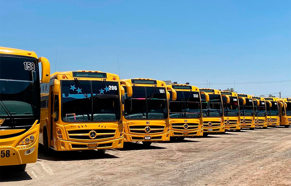 4 flotas estrenan 81 autobuses Mercedes-Benz 
