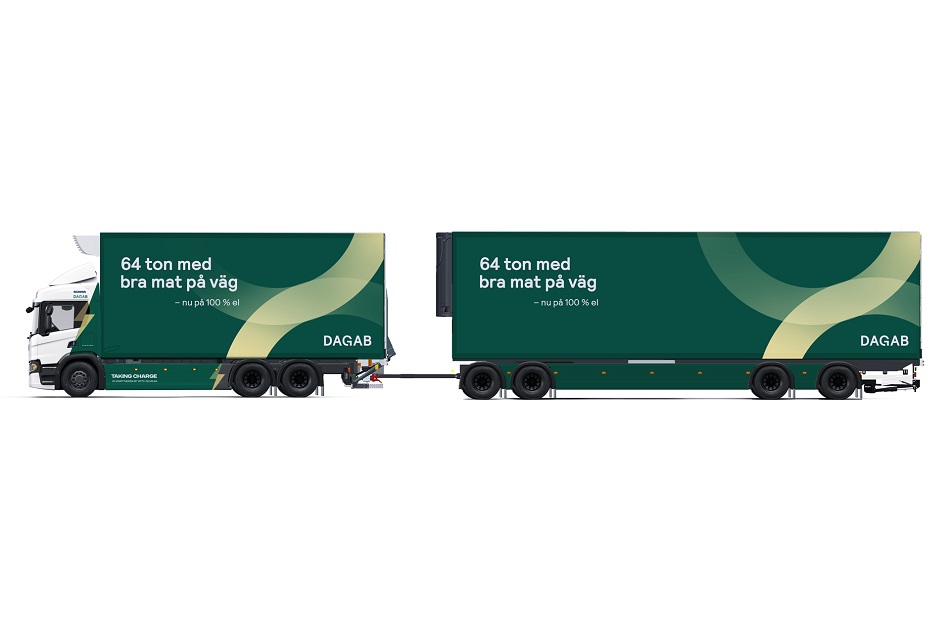 Camion-electrico-de-Scania-transporta-alimentos-refrigerados