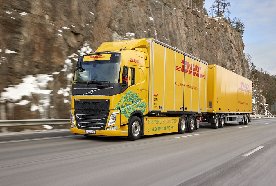 Deutsche Post DHL ordena 44 camiones eléctricos a Volvo Trucks