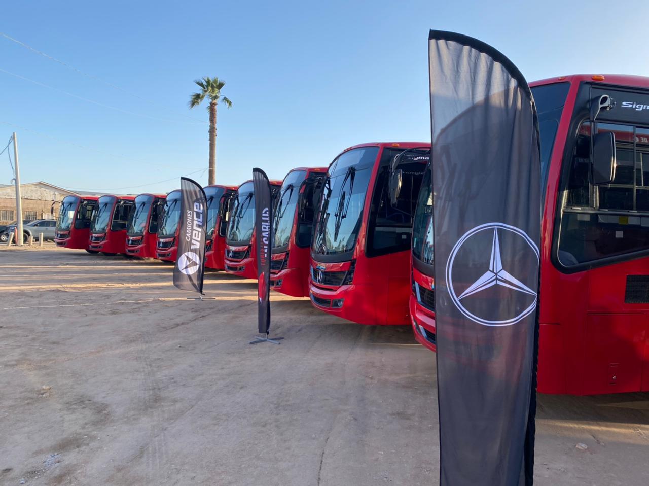 4 flotas estrenan 81 autobuses Mercedes-Benz -4