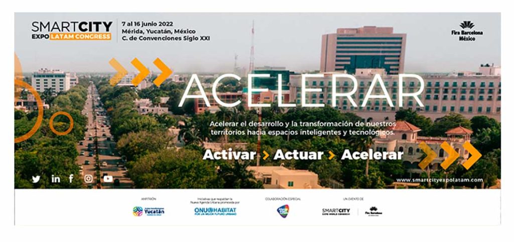 Mérida lista para celebrar Smart City Expo LATAM