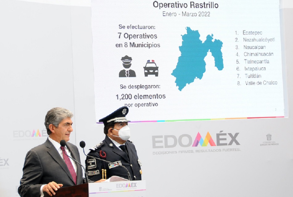 Reportan disminución del robo de vehículos en Edomex