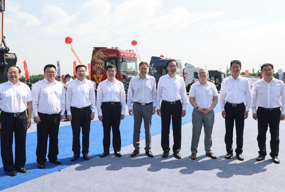 Inician construcción de nueva planta de Scania en China