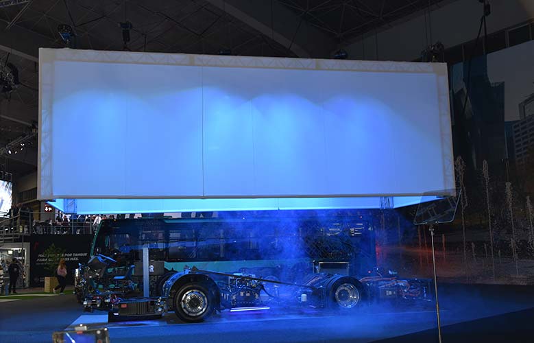 Presentan chasis BZL, plataforma del Volvo eléctrico