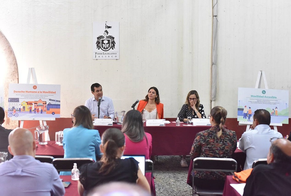 Realizan mesas de trabajo sobre la Ley de Movilidad en Jalisco