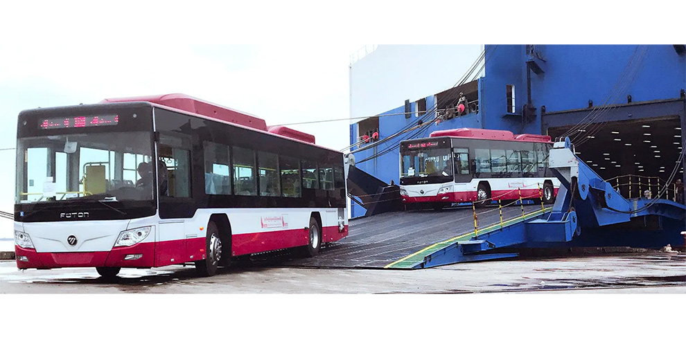 400 buses FOTON a GNC para Nuevo León
