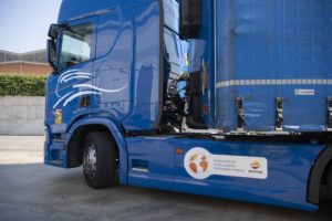 Combustible renovable -Repsol-Scania