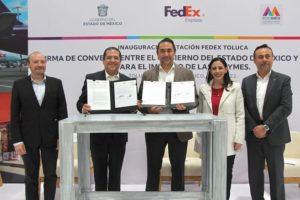 FedEx inauguración estación Toluca y firma de convenio con gob. del Estado de México 2