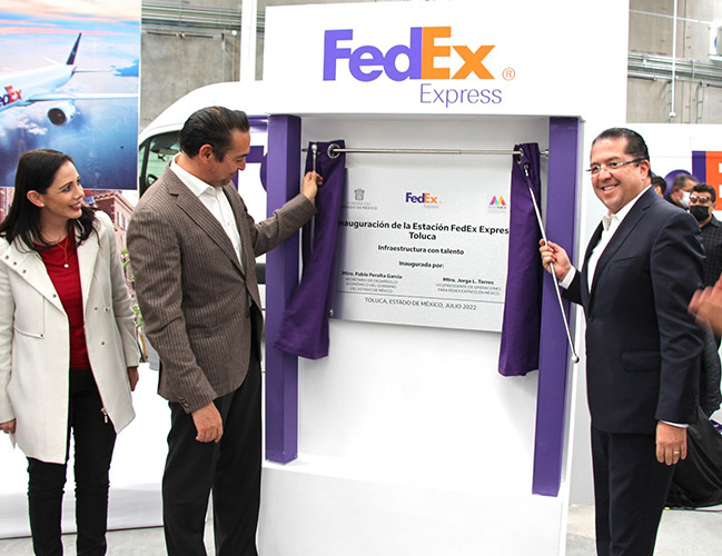 FedEx se fortalece con estación operativa en Toluca