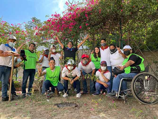 Semana del voluntariado Cummins en SLP y Ciudad Juárez