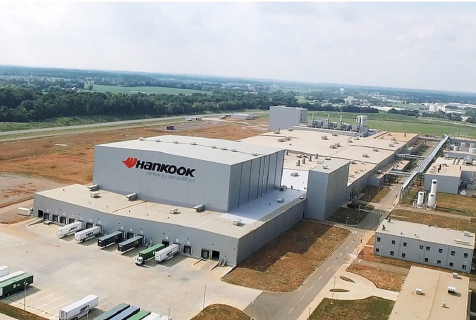 Hankook invertirá 1,600 mdd en su planta de Tennessee