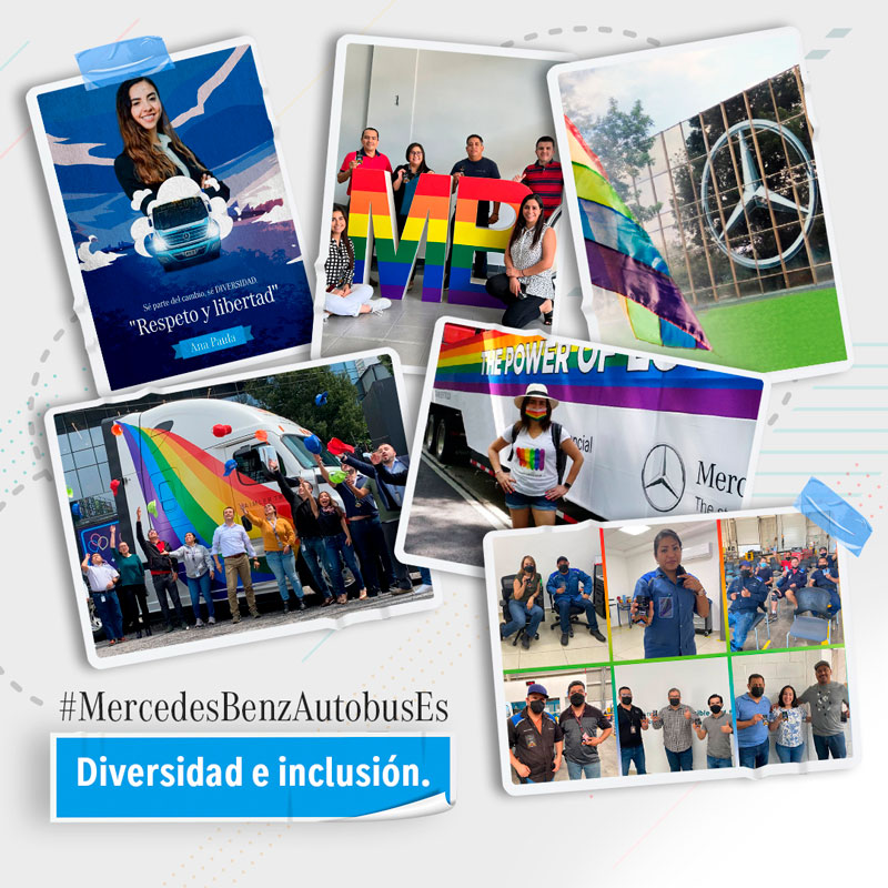 Impulsa Mercedes-Benz Autobuses la diversidad e inclusión laboral