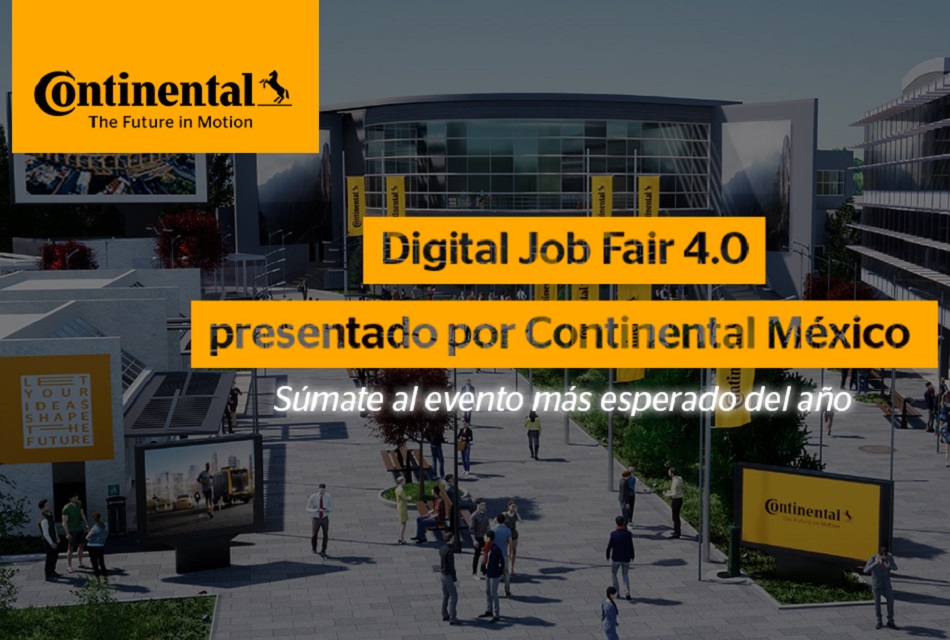Organiza Continental feria digital del empleo