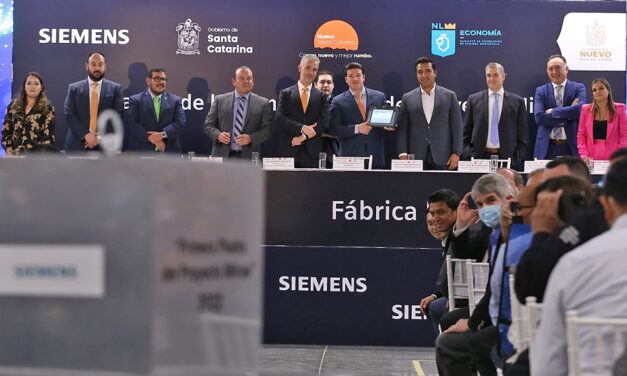 Siemens inicia la construcción de su planta en Nuevo León