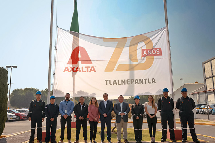 70 años de innovaciones de la planta de Axalta Tlalnepantla