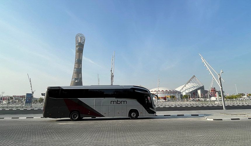 Marcopolo suministra buses para la Copa Mundial de Qatar