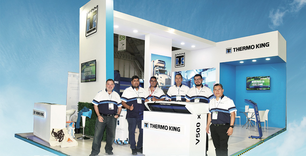 Muestra Thermo King equipos sustentables en Expo Transporte