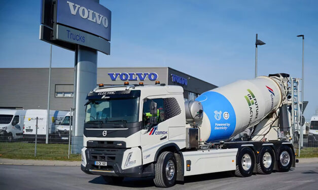 CEMEX recibe su primer camión Volvo eléctrico