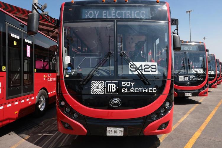Entran en operación 50 autobuses eléctricos en L3 de Metrobús