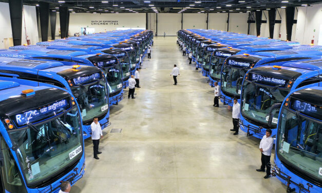 Grupo Canto recibe en Mérida 33 nuevos autobuses Mercedes-Benz 