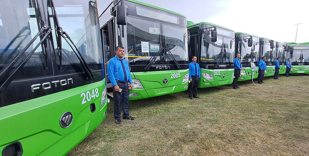 Movilidad eficiente en Apodaca con 20 buses FOTON