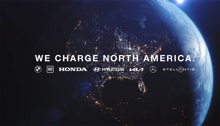 Se unen 7 fabricantes para crear red de carga en Norteamérica