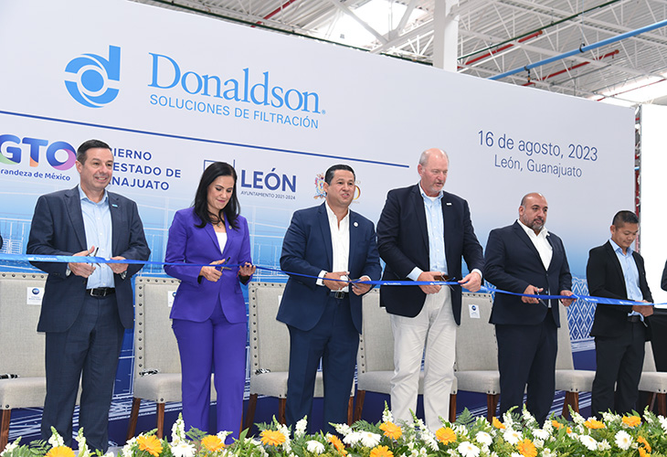 Donaldson apuesta por México con nueva planta en León
