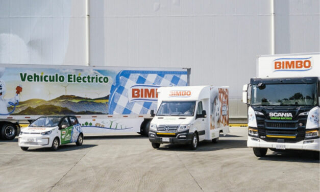Crece flota eléctrica de Bimbo con 1,322 nuevos vehículos