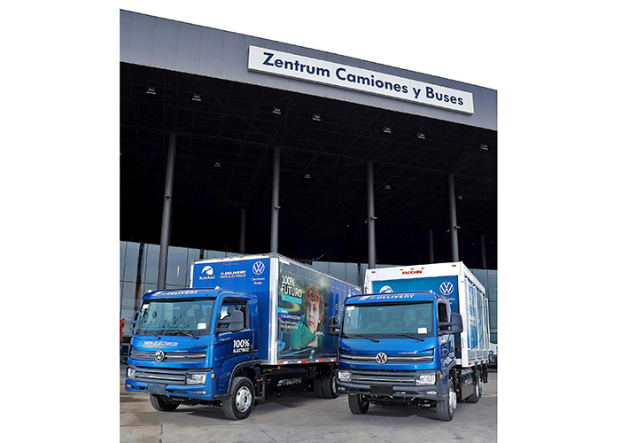 Lleva VWCO el camión cero emisiones e-Delivery a Chile