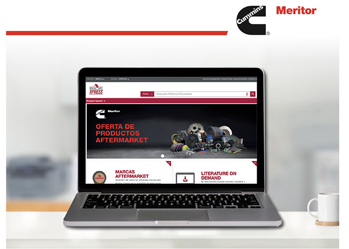 MeritorPartsXpress ya está disponible para el mercado mexicano
