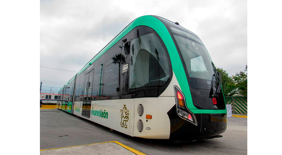 Presentan Vehículo Digital Rail Transit en Nuevo León