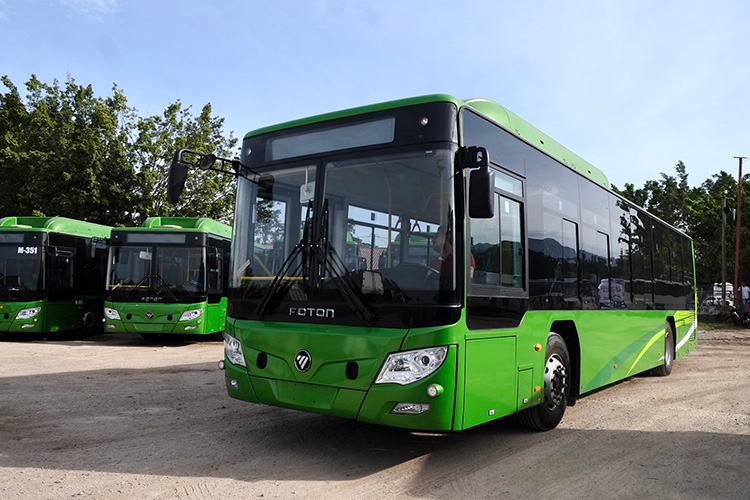 Autobuses FOTON llegan al transporte público de Puerto Vallarta