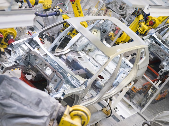 Crece 93% producción de Volkswagen de México en enero