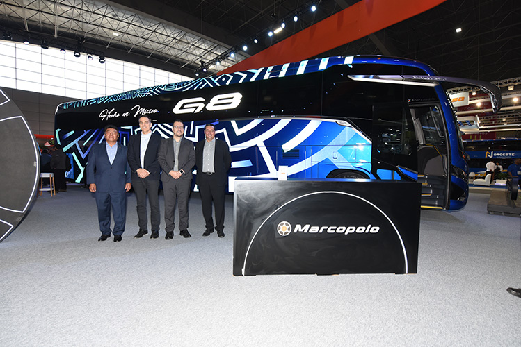 Marcopolo luce versátil portafolio y anuncia producción en México de eléctricos y G8