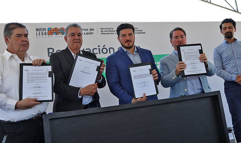 Lanza Nuevo León programa para renovar mil unidades de transporte público